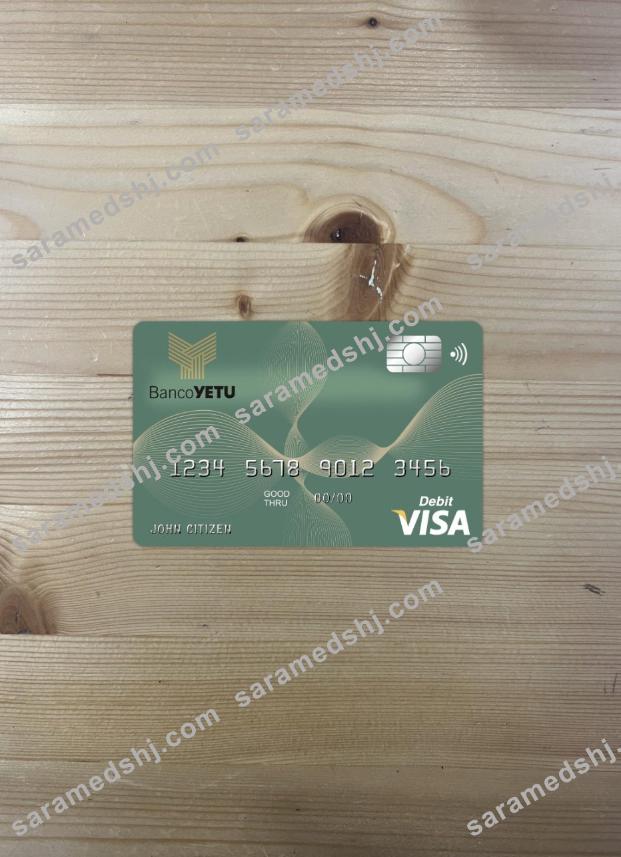 Angola Banco Yetu visa card photolook front